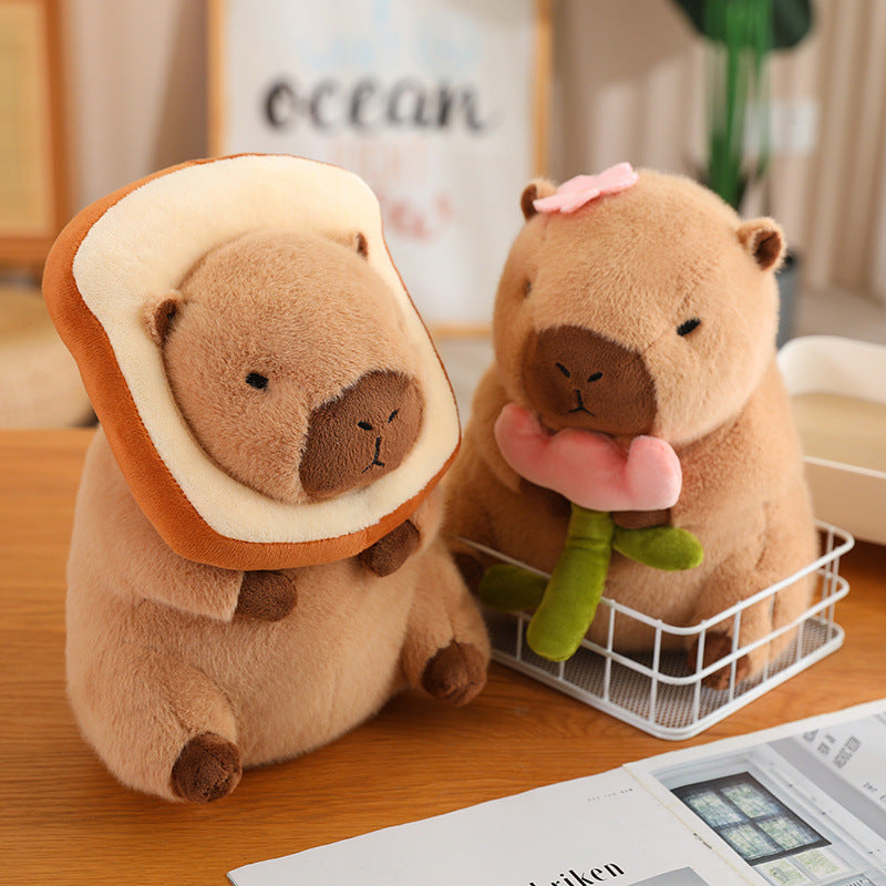  Capybara Bunny Huggable Doll Plushie 