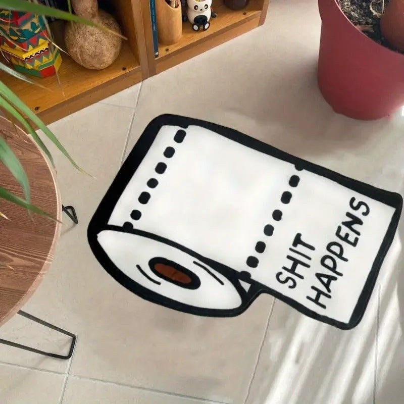  Halloween Ghost Absorbent Rug 