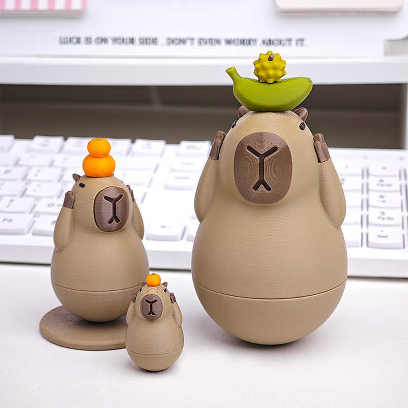  Capybara Roly-Poly Doll Set 