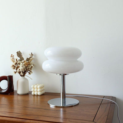  Stacked Pancakes Glass Table Lamp 