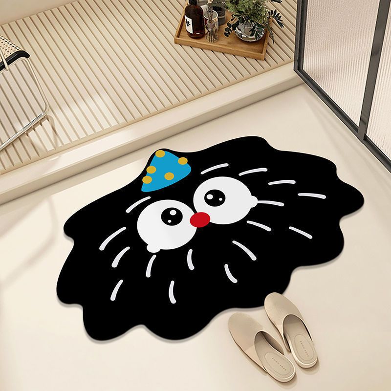  Funky Absorbent Foot Mat 