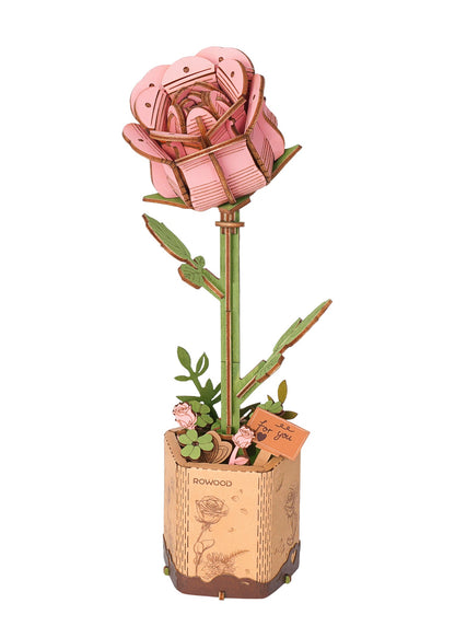  DIY Flower Bouquet Wooden Floral Jigsaw 