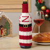 Christmas Theme Knitted Wine Bottle Cover