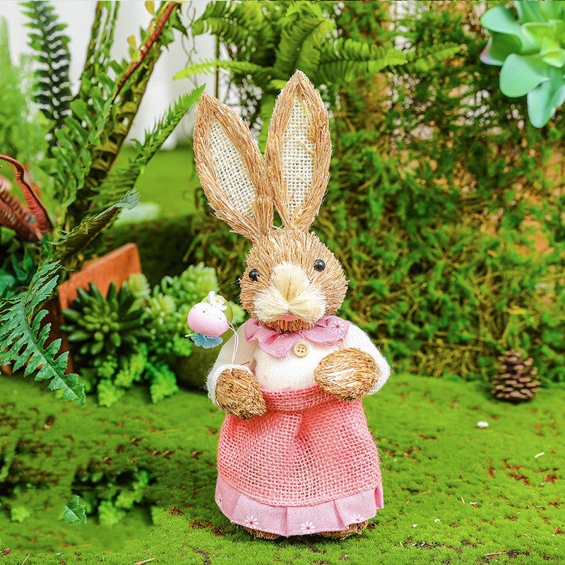  Easter Rabbit Decoration Outdoor Garden Ornament 