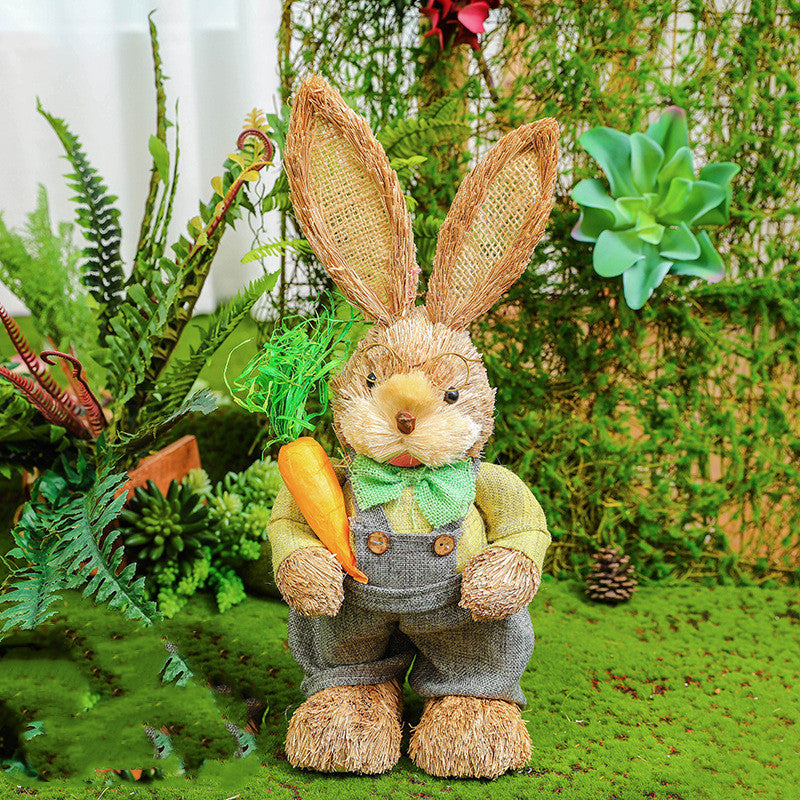 Easter Rabbit Decoration Outdoor Garden Ornament