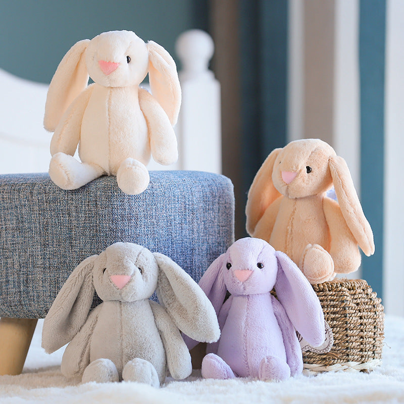 Adorable Lop-Eared Rabbit Soft Toy - patchandbagel