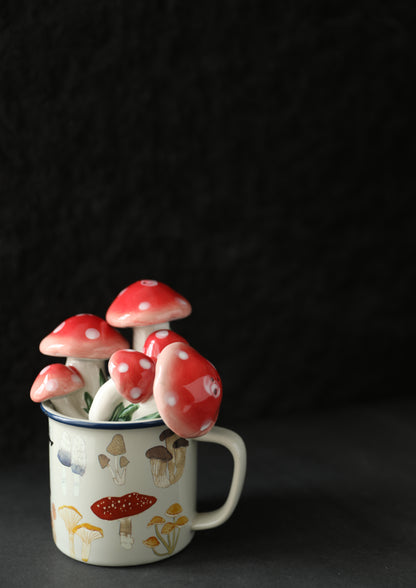 Psychedelic Mushroom Ceramic Mug - patchandbagel