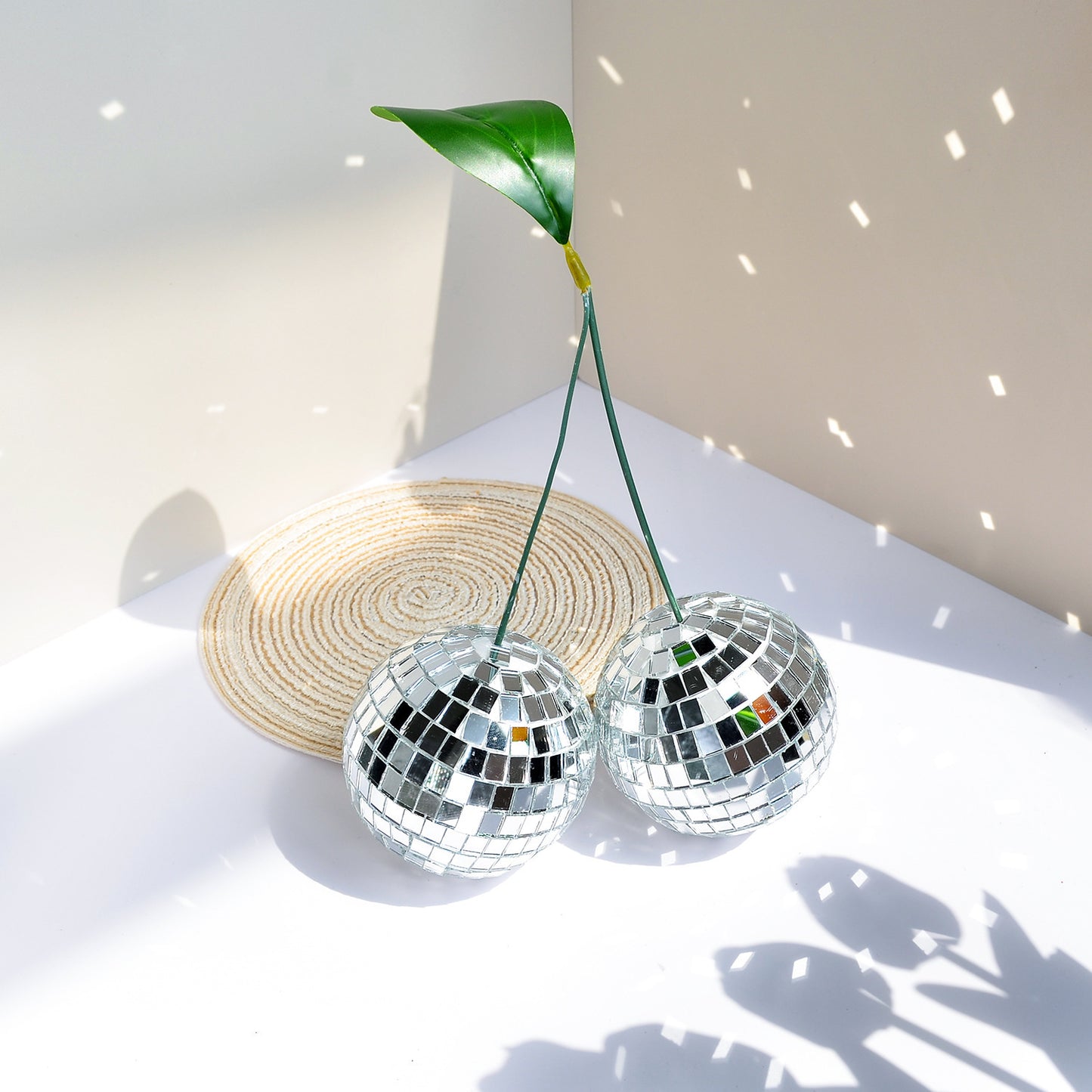  Cherry Disco Ball Ornament 