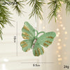  Green Butterfly and Christmas Tree Pendant 