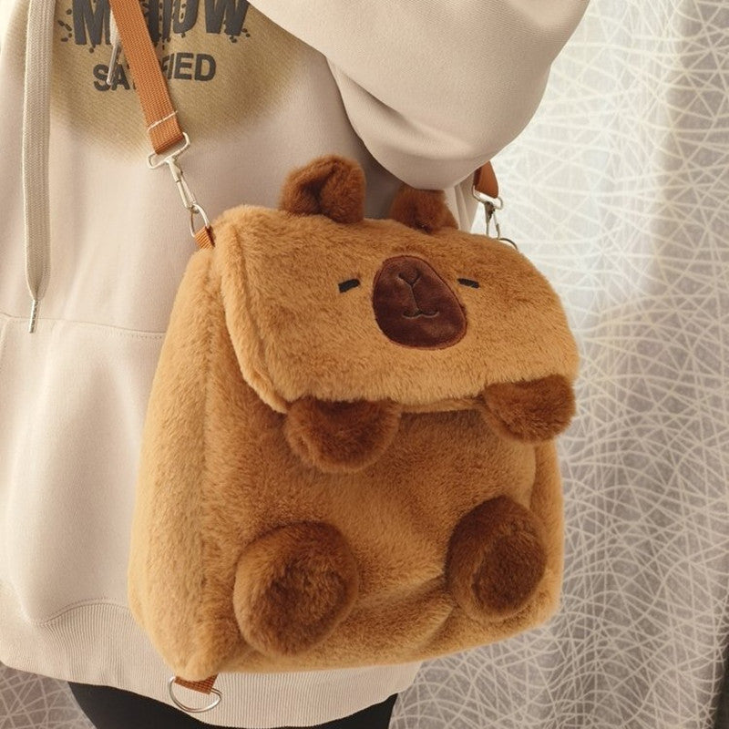  Capybara Cozy Plush Bag 