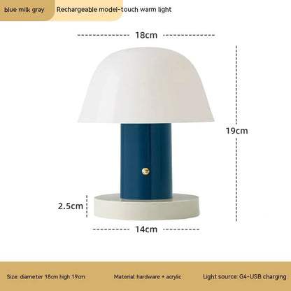  Scandi Mushroom Lamp 