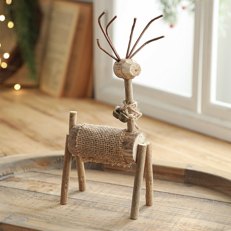  Christmas Elk Handmade Decoration 