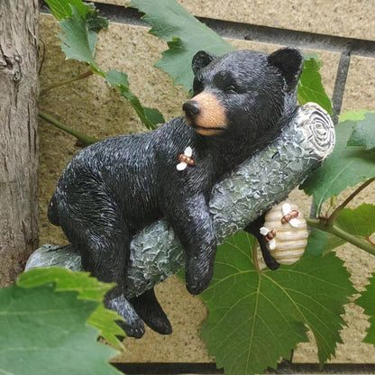 Hanging Tree Black Bear Ornament - patchandbagel