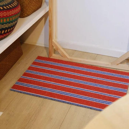  Geometric Rainbow Door Mat 