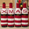 Christmas Theme Knitted Wine Bottle Cover