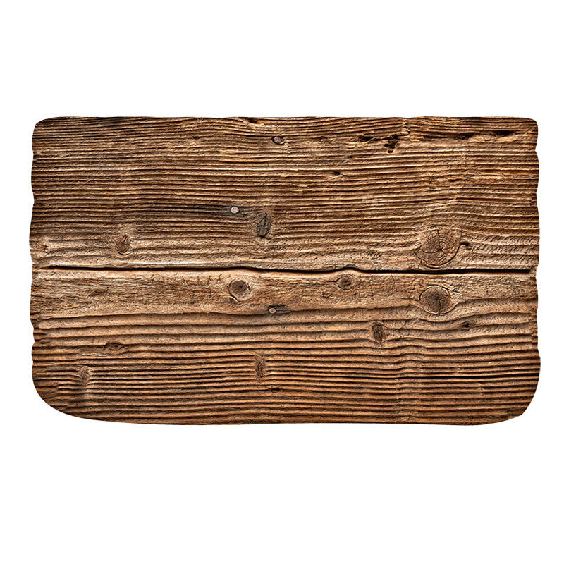  Wood Grain Bath Mat 