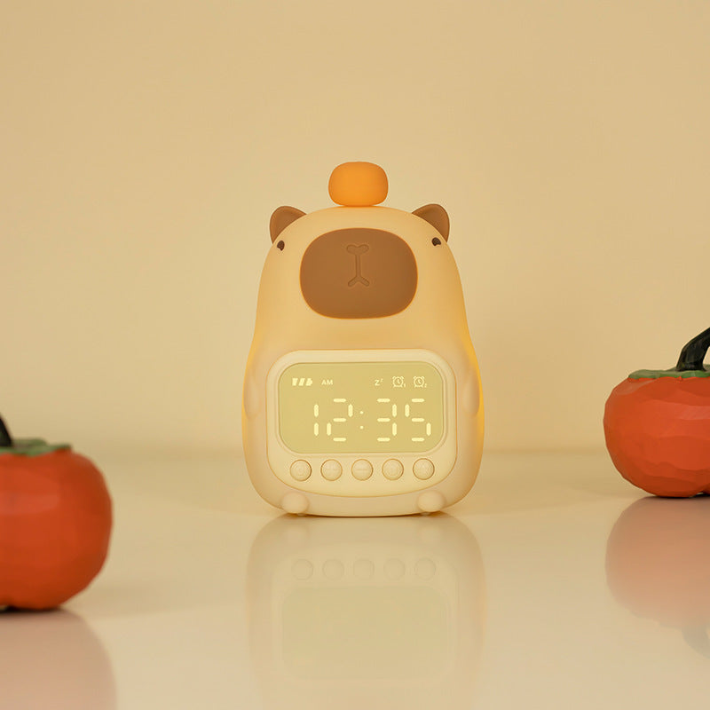  Capybara Companion Night Lamp & Alarm Clock 