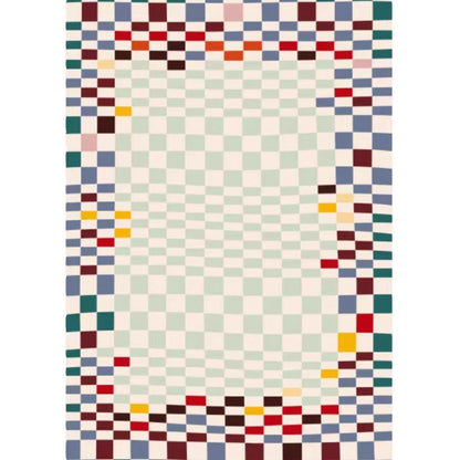  Rainbow Edge Checkered Floor Mat 