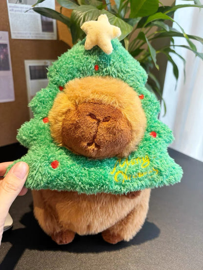  Christmas Capybara Plush 