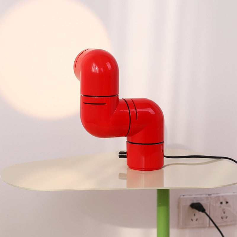  Space Age Twist Pipe Lamp 