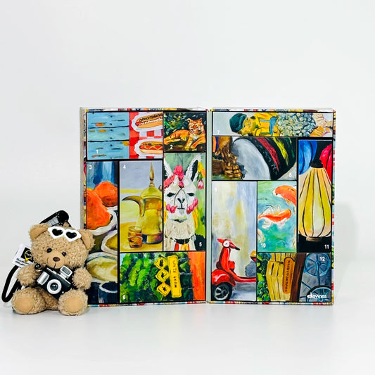 12-day Hand-painted Retro Pattern Surprise Blind Box