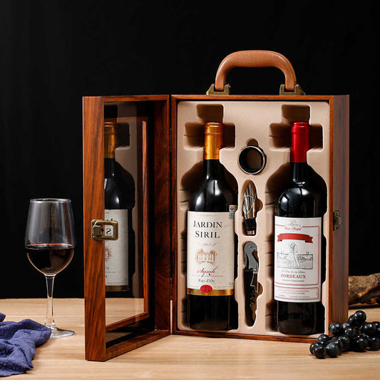 Wooden Box Red Wine Package Box