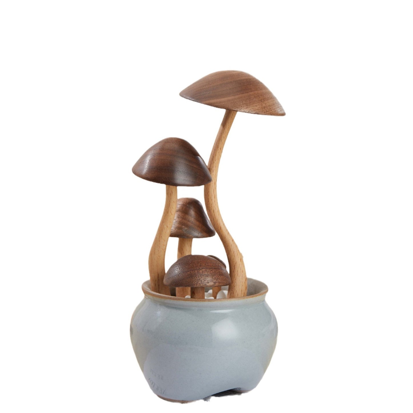  Adorable Wooden Mushroom Ornaments 