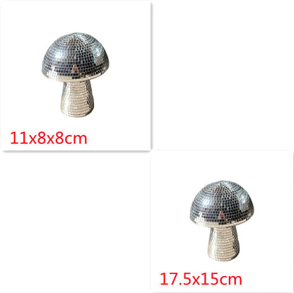 Handmade Mushroom Disco Ball Decor