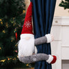 Christmas Gnome Curtain Buckle with Snowflake Hat 