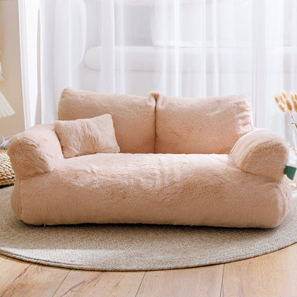Comfort Cotton Cat and Dog Bed - patchandbagel