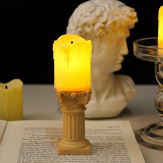  Retro Roman Column Night Lamp 