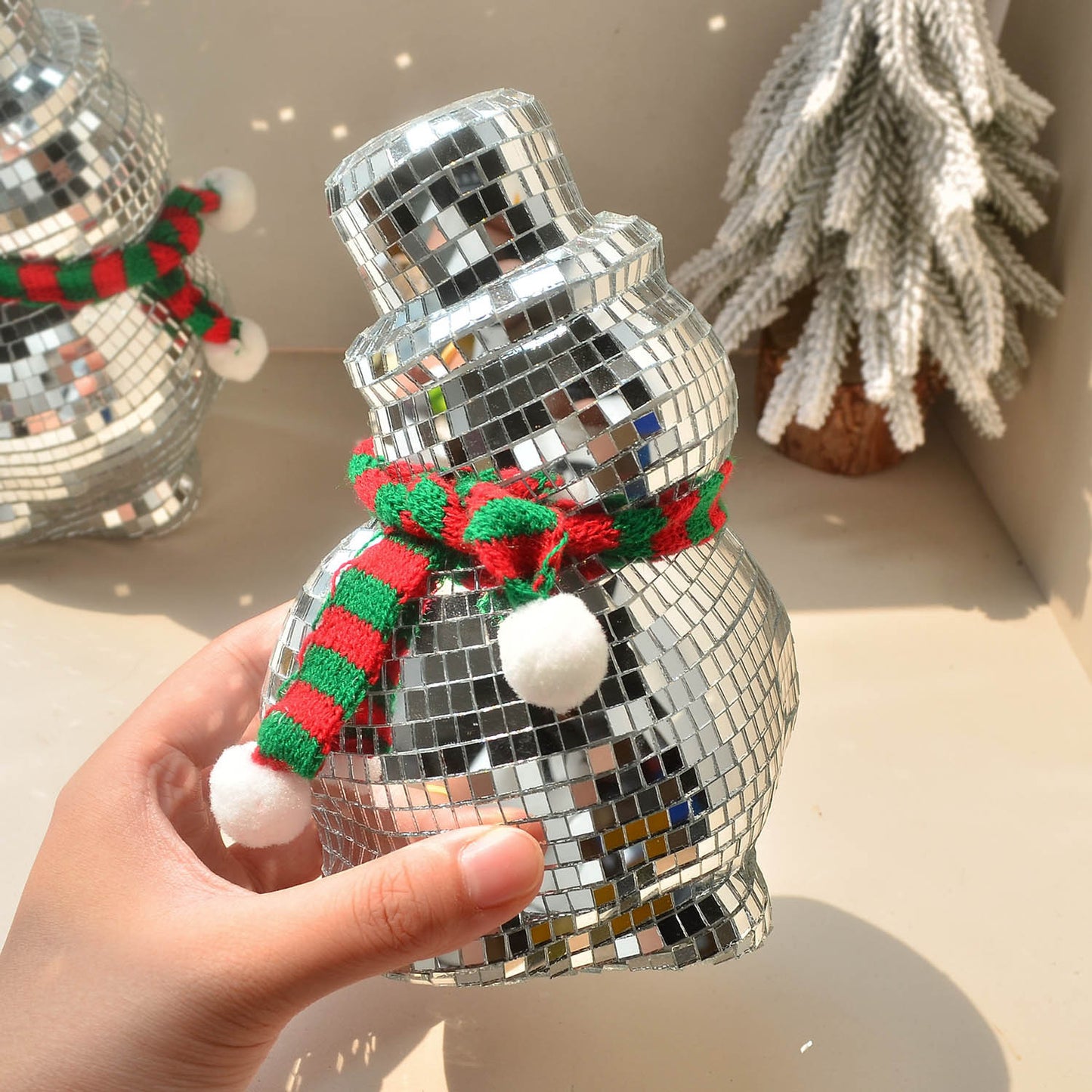  Sparkly Snowman Ornament 