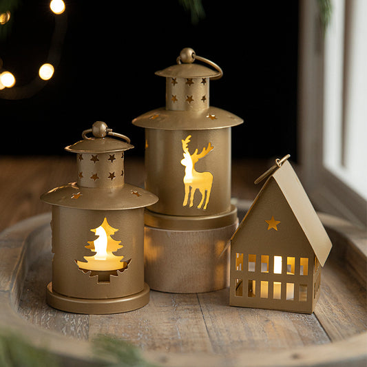  Christmas Candle Holder Lantern 