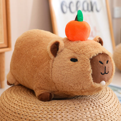 Capybara with Duck Plush Toy - patchandbagel