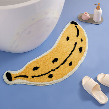 Banana Tufted Bathroom Mat - patchandbagel