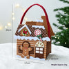 Christmas Felt House Handbag Christmas Gift Bag