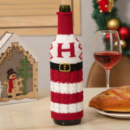  Christmas Letters Wine Bottle Cover 