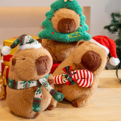  Christmas Capybara Plush 