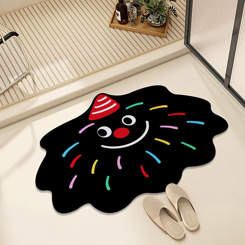  Funky Absorbent Foot Mat 