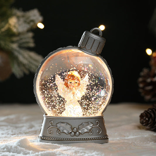  Magical Christmas Snow Globe 