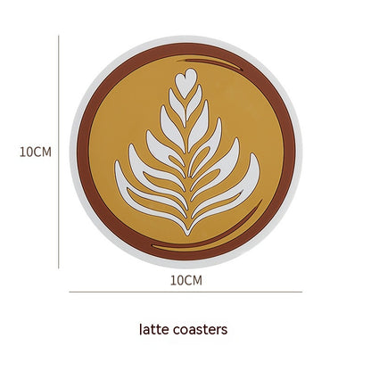  Café Coffee Cup Coasters 