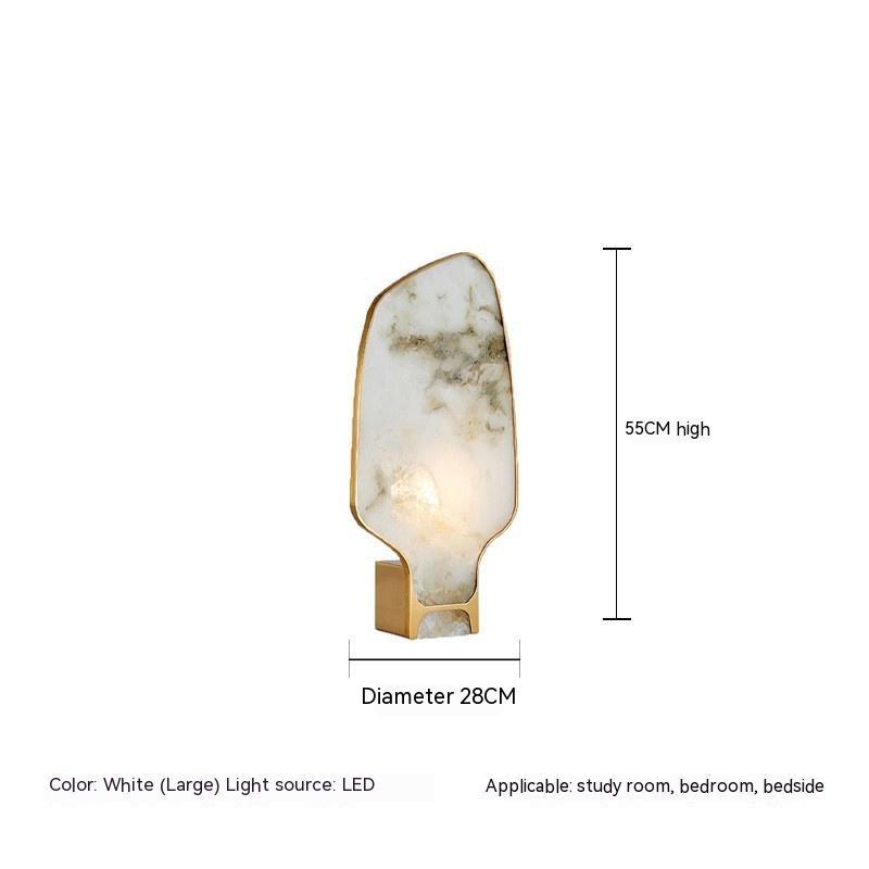  Marble Table Lamp New Chinese Study 