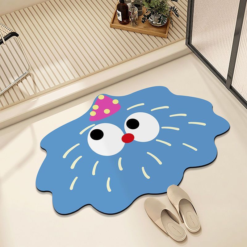  Funky Absorbent Foot Mat 