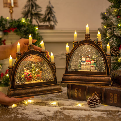  Christmas Candles Lantern 