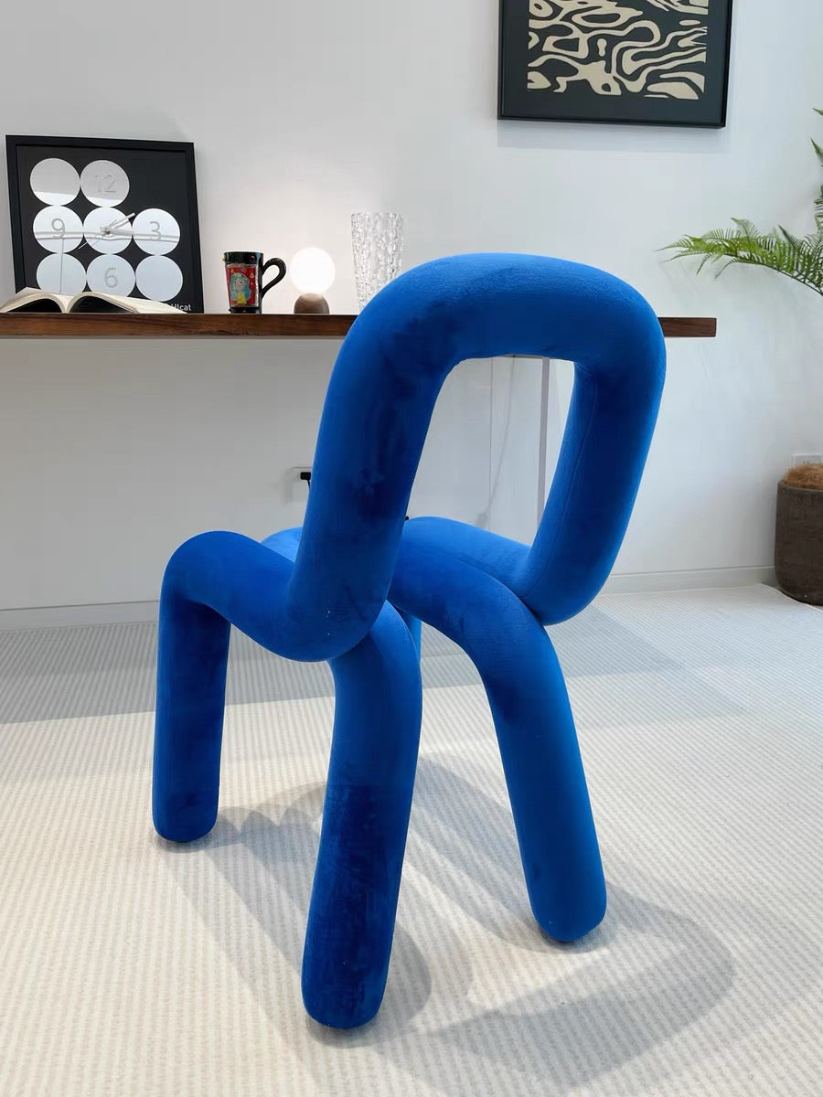  Twister Paperclip Chair with Backrest 