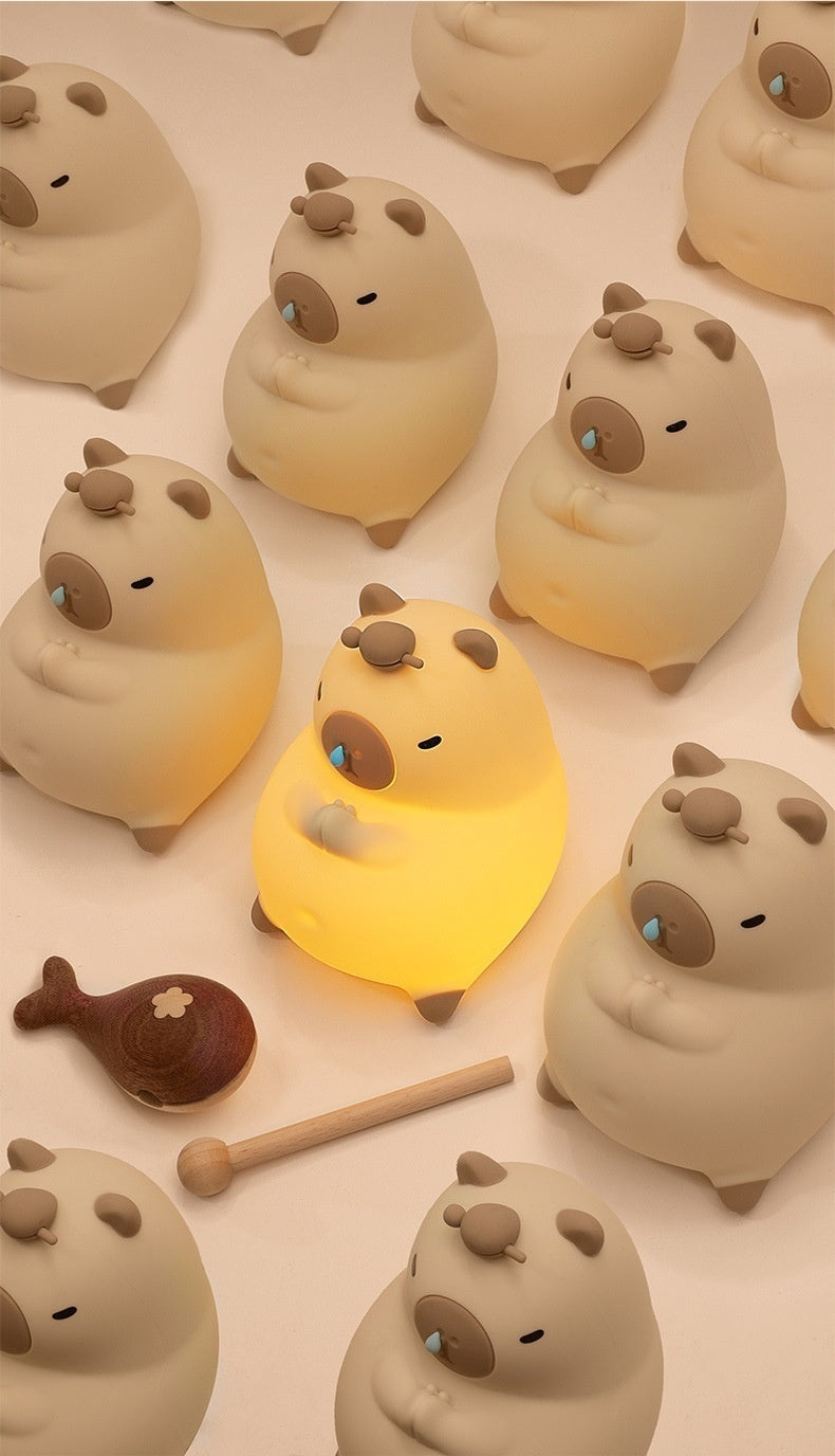  Christmas Capybara Night Lamp 