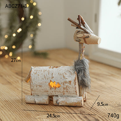  Christmas Elk Handmade Decoration 