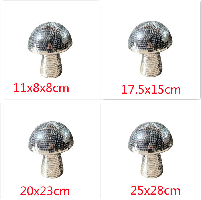  Mushroom Disco Ball Table Decor 