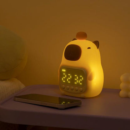  Capybara Companion Night Lamp & Alarm Clock 