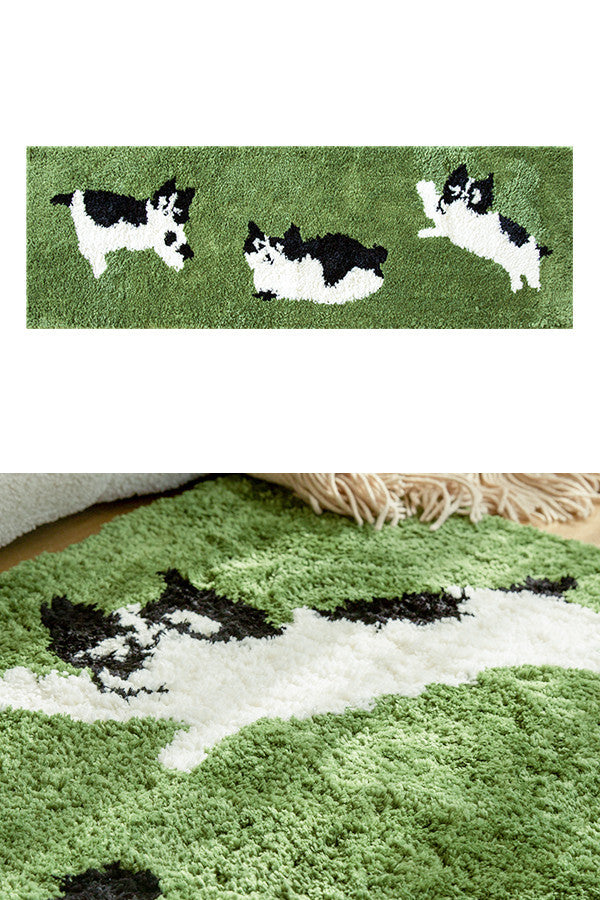  Rolling Cats Bedroom Rug 